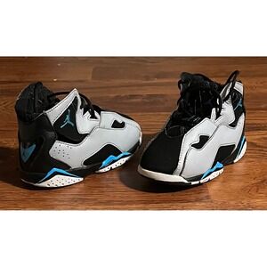 Jordan True Flight Toddler Sneakers Black Grey Blue 8C